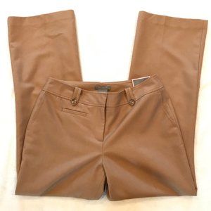 NWT Ann Taylor Fully Lined Tan Trousers (8P)